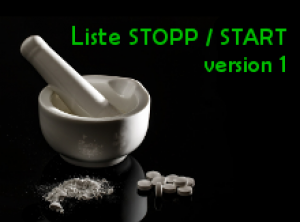 Liste STOPP/START (version 1)